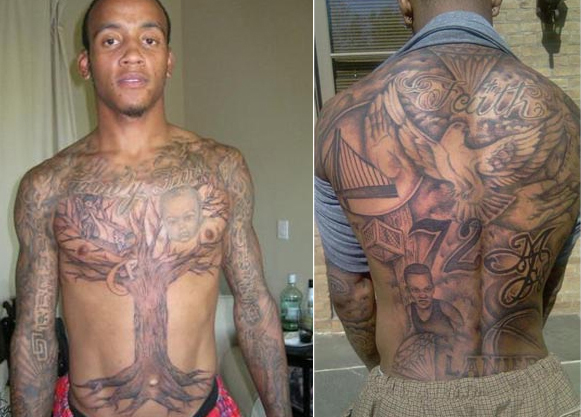 Top 10 Most Craziest Tattooed NBA Players with Photos - Sports News