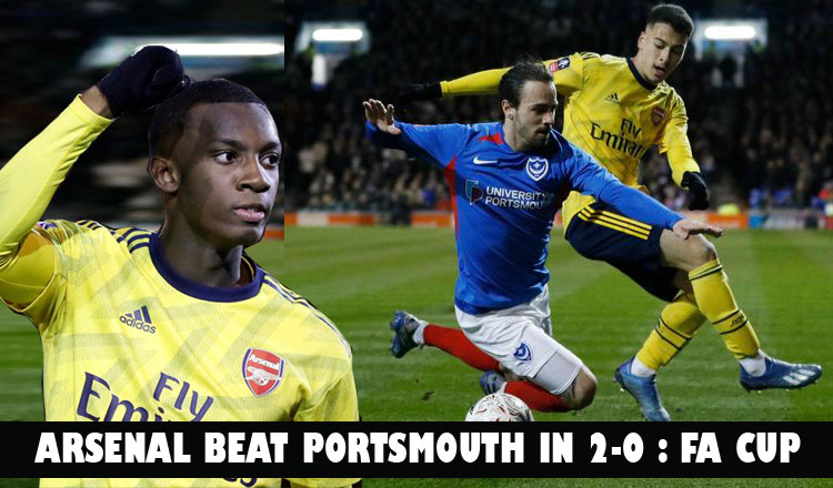 Arsenal Beaten Portsmouth in 2-0 and Move to Sixth Round in the FA Cup
