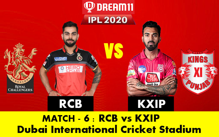 IPL 2020: KXIP Vs RCB match preview and predicting analysis