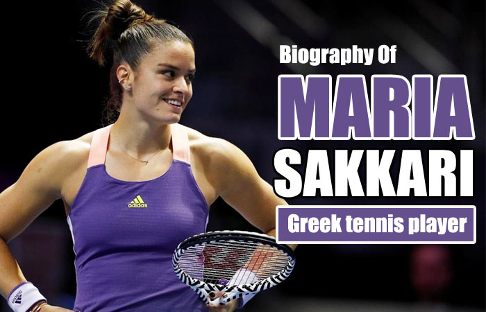 Maria Sakkari Greek tennis player Profile