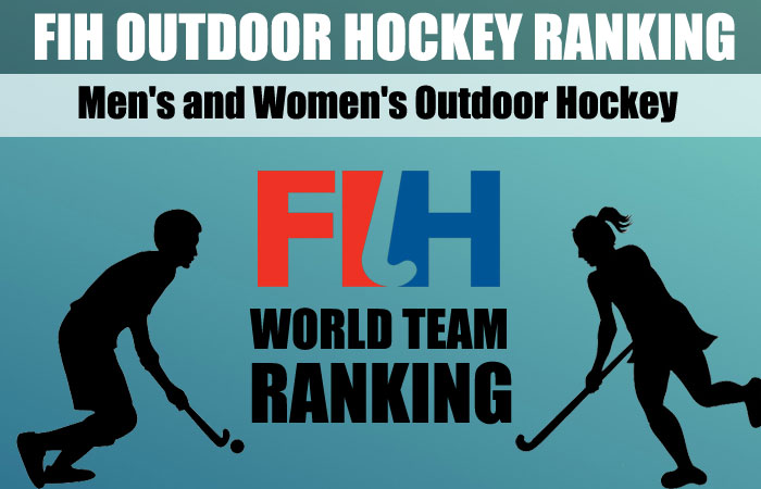 FIH Men's and Women's Outdoor Hockey Ranking 2021