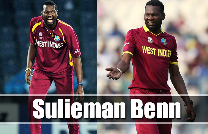 Sulieman Benn Tallest cricketer