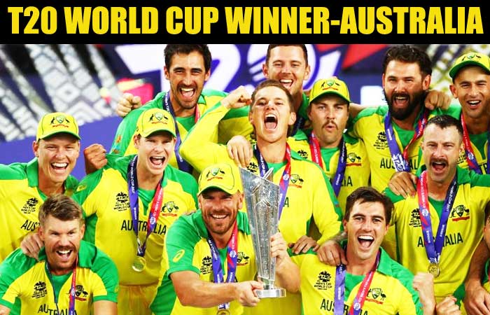 Icc T20 World Cup 2021 Winner Australia