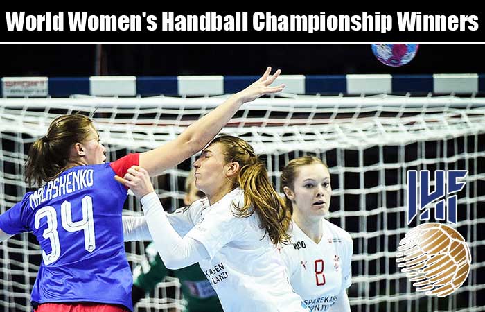 IHF World Women's Handball Championship Winners